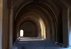 St Simeon Monastery interior Aswan — atmospheric unrestored medieval Coptic ruins
